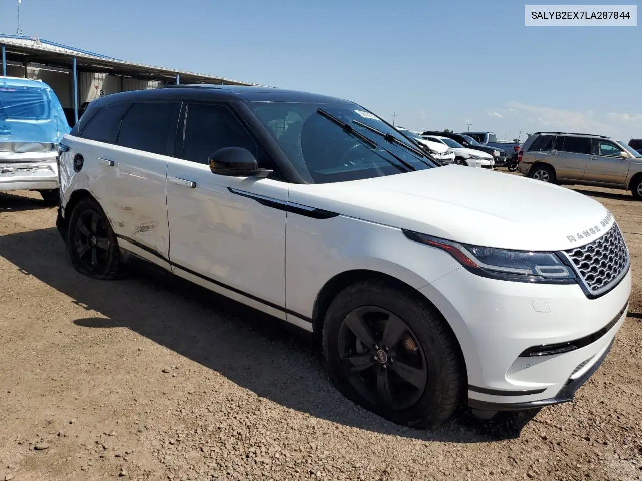 2020 Land Rover Range Rover Velar S VIN: SALYB2EX7LA287844 Lot: 62407785