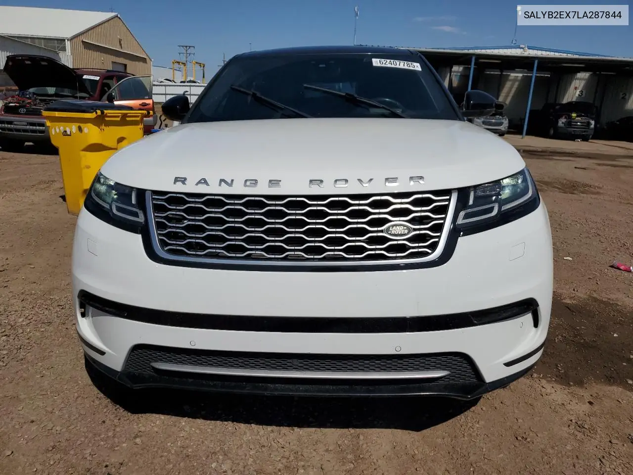 2020 Land Rover Range Rover Velar S VIN: SALYB2EX7LA287844 Lot: 62407785