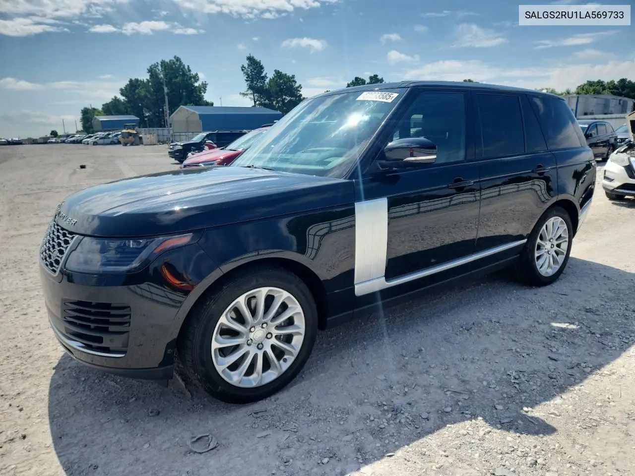 2020 Land Rover Range Rover Hse VIN: SALGS2RU1LA569733 Lot: 62883585