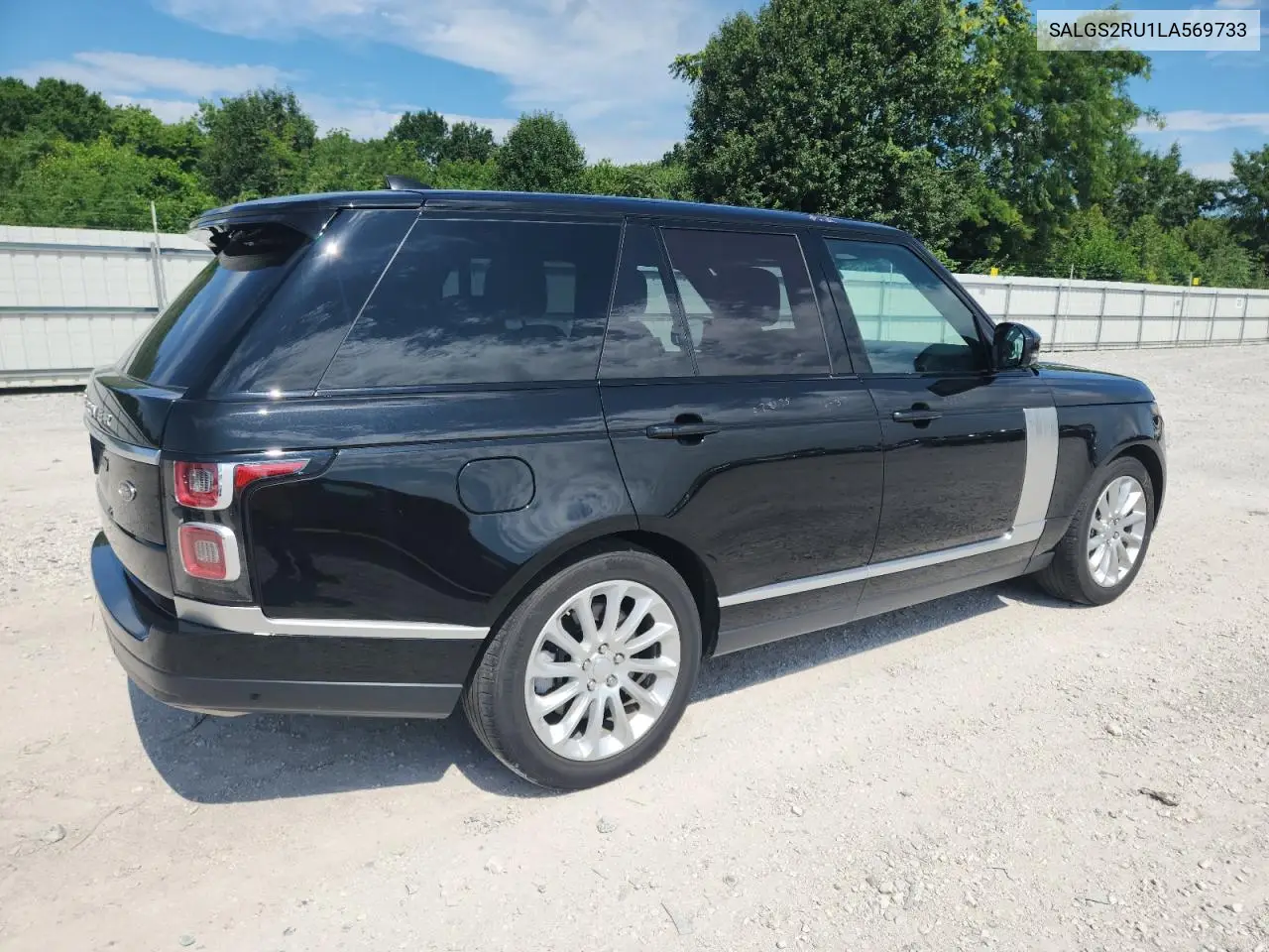 2020 Land Rover Range Rover Hse VIN: SALGS2RU1LA569733 Lot: 62883585