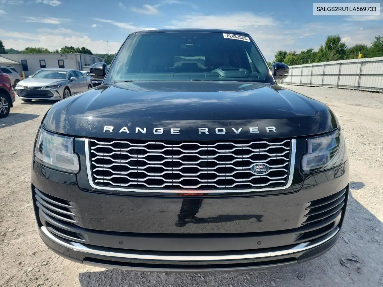 2020 Land Rover Range Rover Hse VIN: SALGS2RU1LA569733 Lot: 62883585