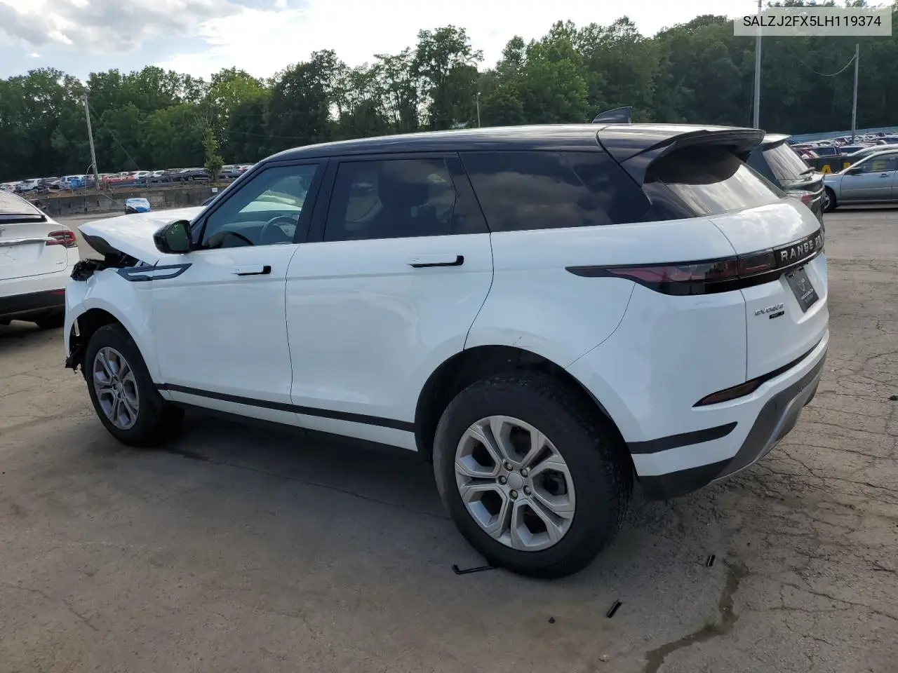 2020 Land Rover Range Rover Evoque S VIN: SALZJ2FX5LH119374 Lot: 62988925