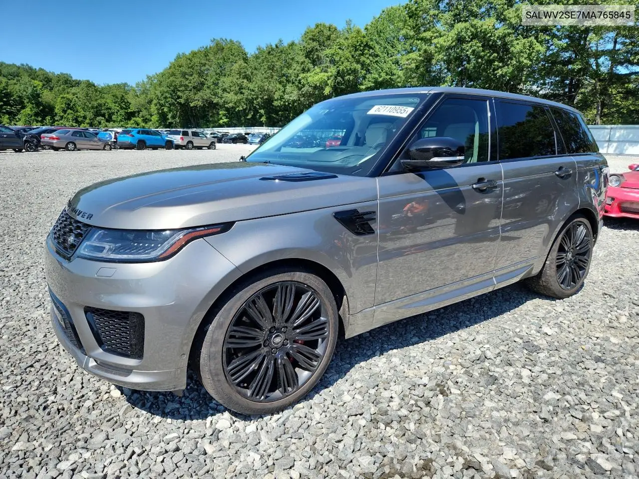 2021 Land Rover Range Rover Sport P525 Autobiography VIN: SALWV2SE7MA765845 Lot: 62110955