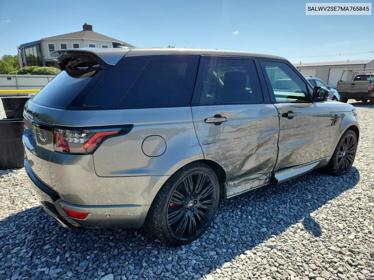 2021 Land Rover Range Rover Sport P525 Autobiography VIN: SALWV2SE7MA765845 Lot: 62110955