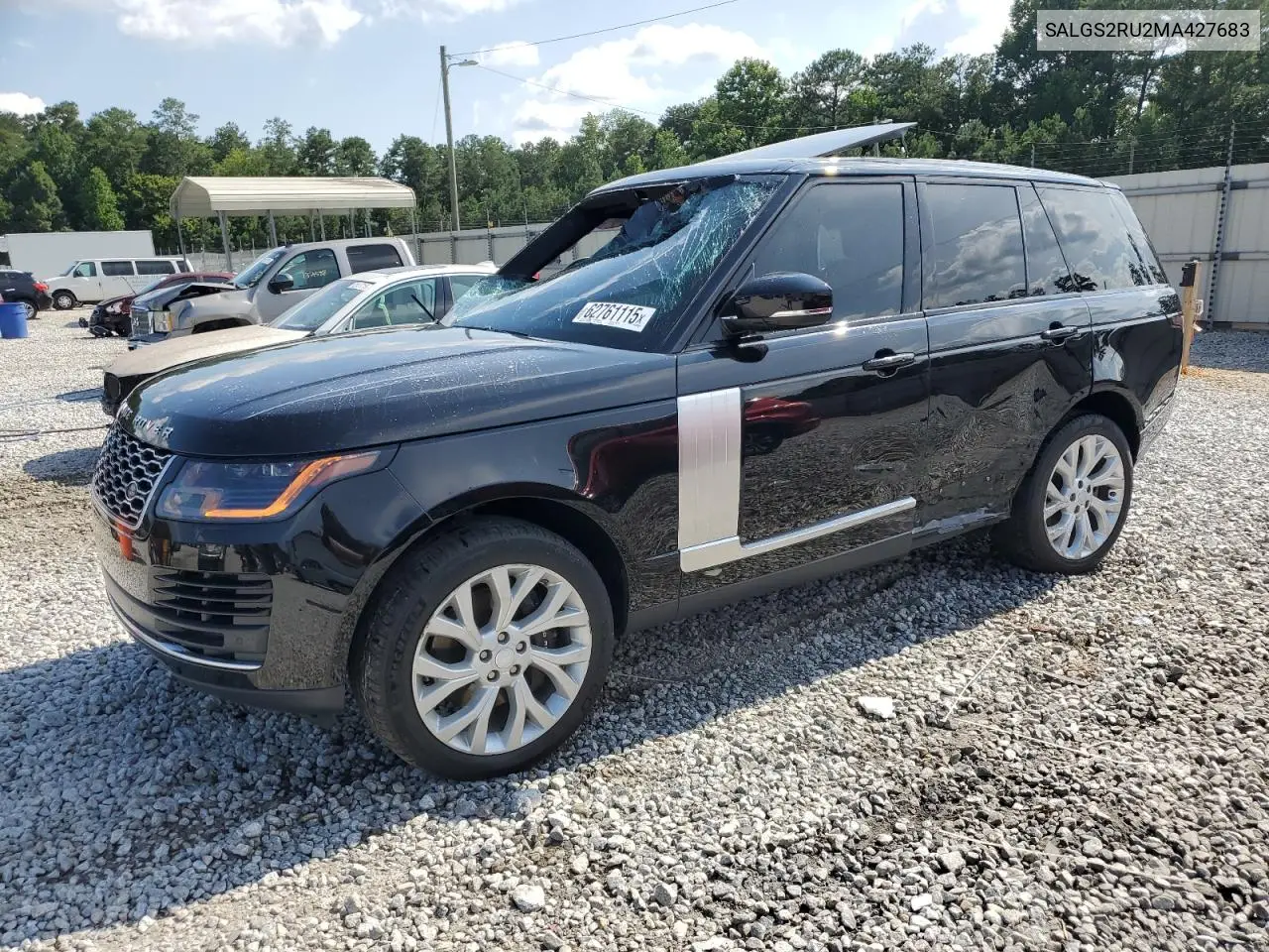 2021 Land Rover Range Rover Hse Westminster Edition VIN: SALGS2RU2MA427683 Lot: 62761115