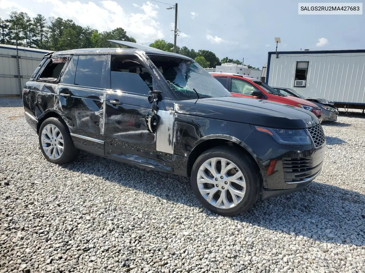 2021 Land Rover Range Rover Hse Westminster Edition VIN: SALGS2RU2MA427683 Lot: 62761115