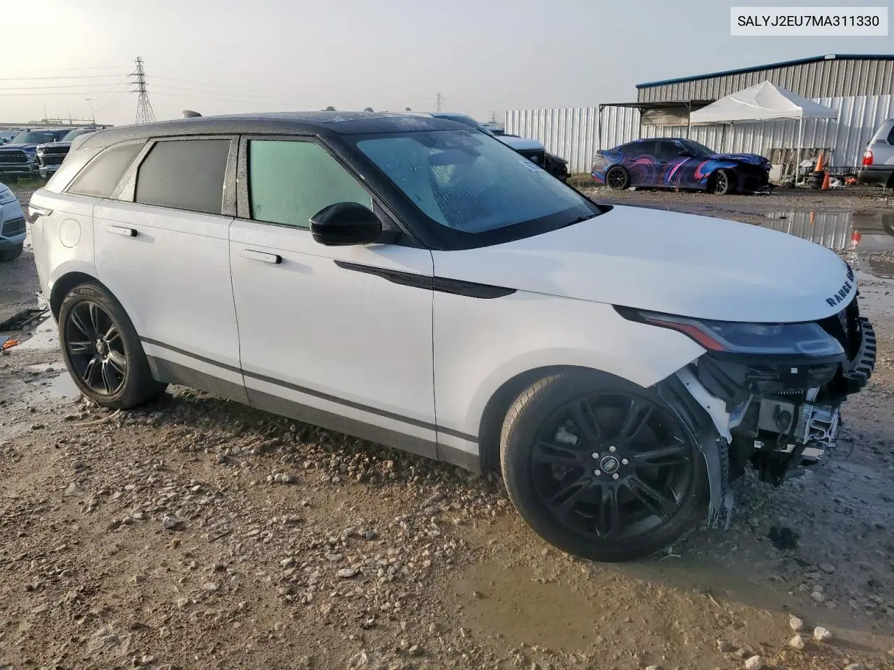 2021 Land Rover Range Rover Velar S VIN: SALYJ2EU7MA311330 Lot: 62770635