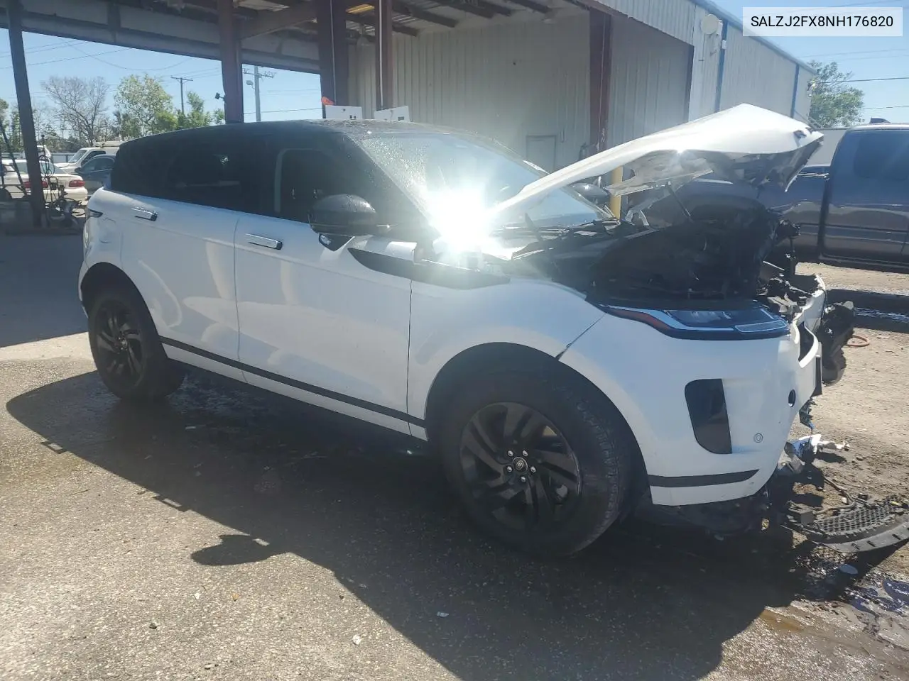 2022 Land Rover Range Rover Evoque S VIN: SALZJ2FX8NH176820 Lot: 49610275