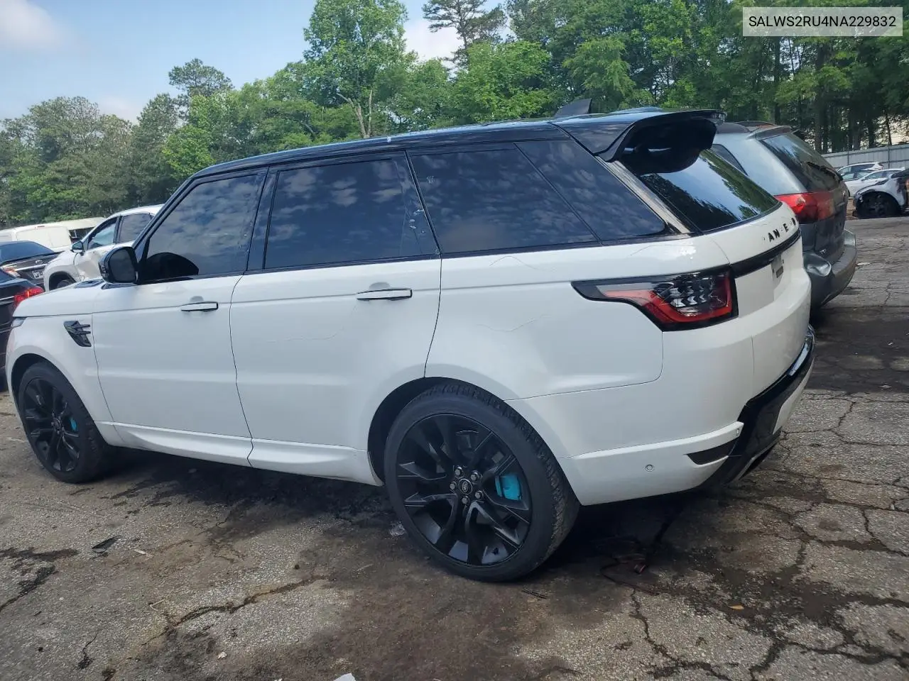 2022 Land Rover Range Rover Sport Hst VIN: SALWS2RU4NA229832 Lot: 55836095
