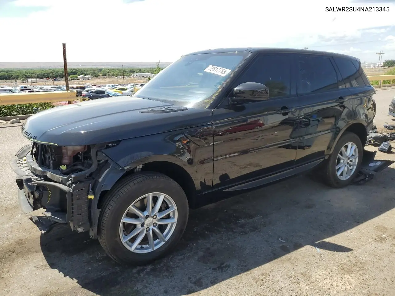 2022 Land Rover Range Rover Sport Hse Silver Edition VIN: SALWR2SU4NA213345 Lot: 58517785