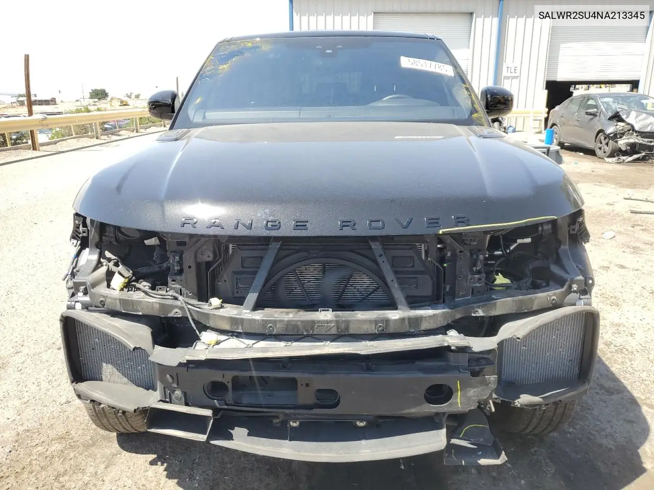 2022 Land Rover Range Rover Sport Hse Silver Edition VIN: SALWR2SU4NA213345 Lot: 58517785