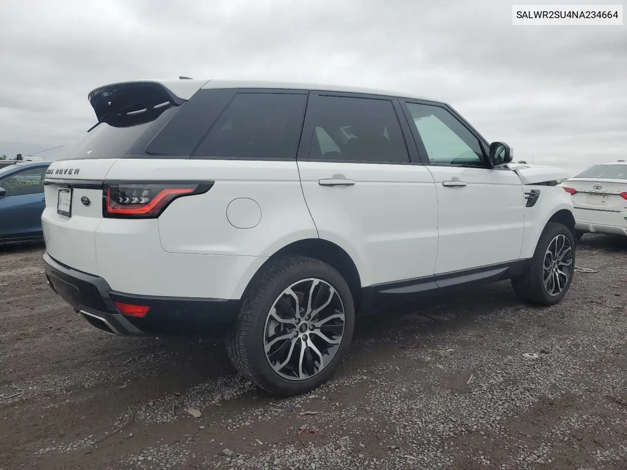 2022 Land Rover Range Rover Sport Hse Silver Edition VIN: SALWR2SU4NA234664 Lot: 58722955