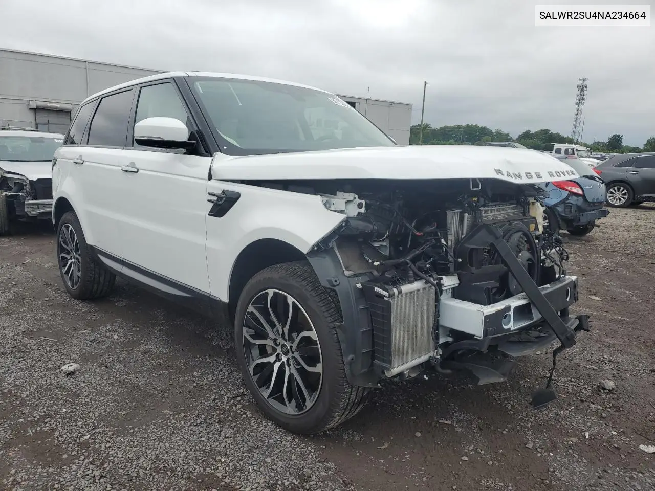 2022 Land Rover Range Rover Sport Hse Silver Edition VIN: SALWR2SU4NA234664 Lot: 58722955