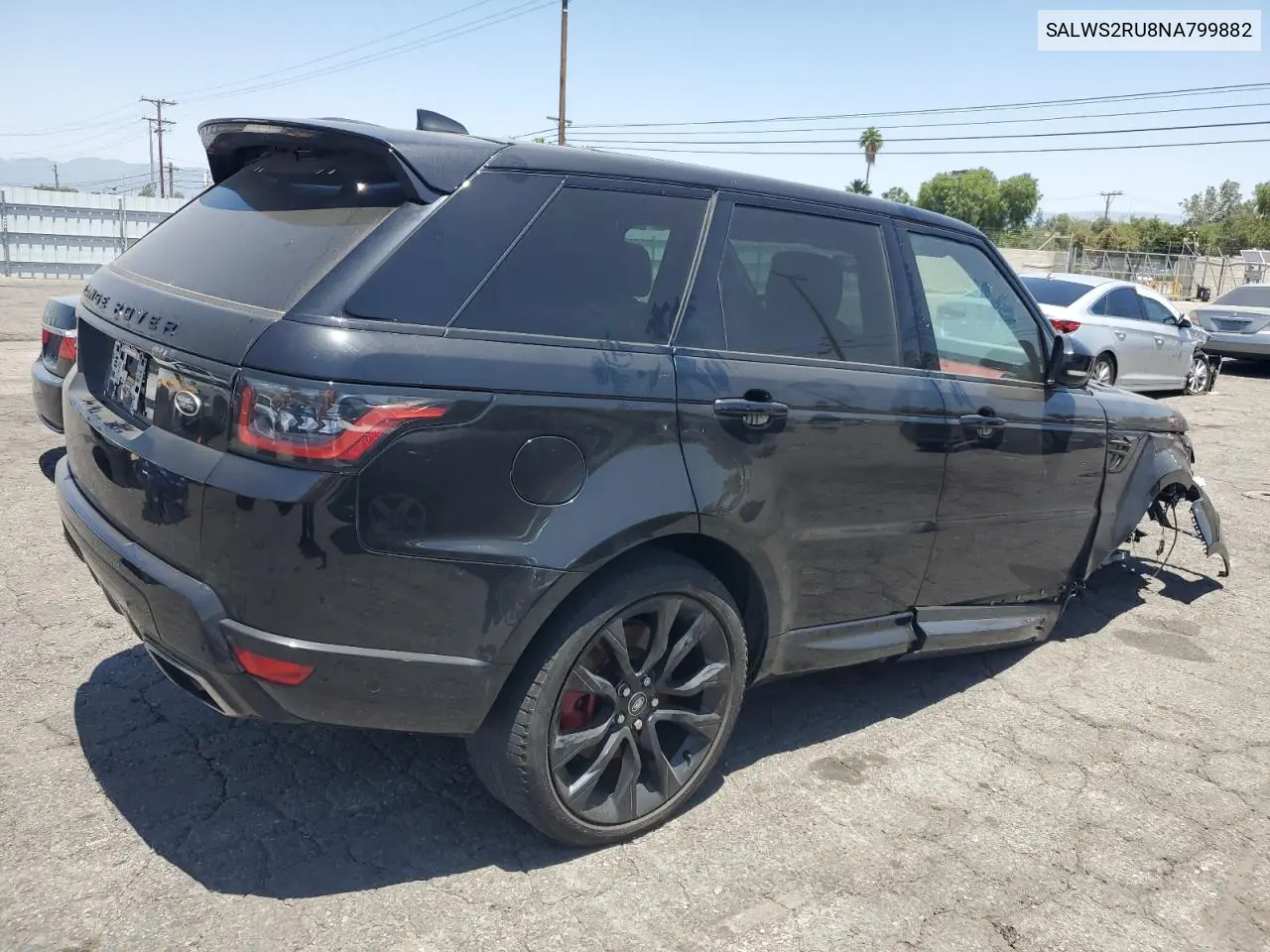 2022 Land Rover Range Rover Sport Hst VIN: SALWS2RU8NA799882 Lot: 58923705