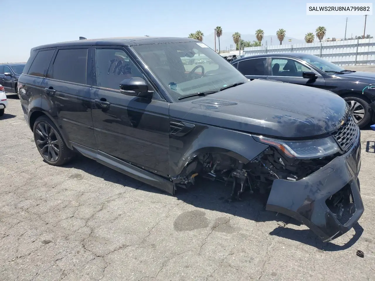 2022 Land Rover Range Rover Sport Hst VIN: SALWS2RU8NA799882 Lot: 58923705