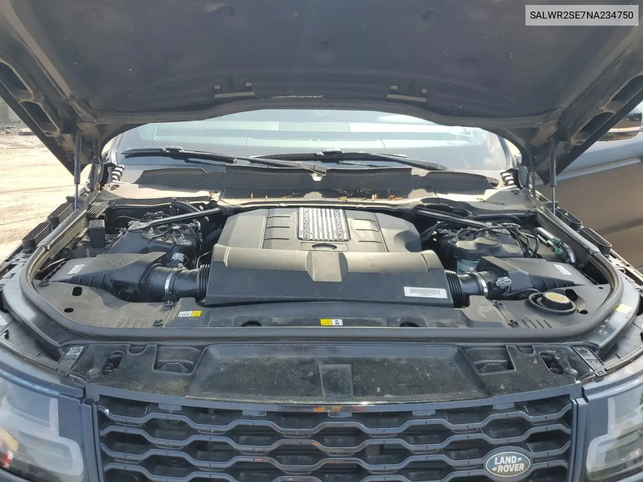 2022 Land Rover Range Rover Sport Hse Dynamic VIN: SALWR2SE7NA234750 Lot: 58992895