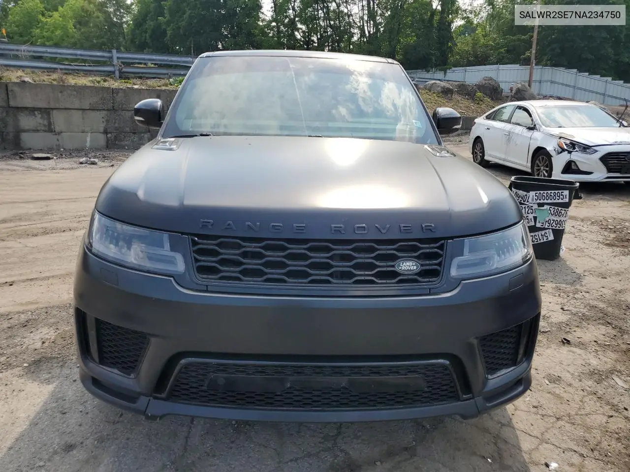 2022 Land Rover Range Rover Sport Hse Dynamic VIN: SALWR2SE7NA234750 Lot: 58992895