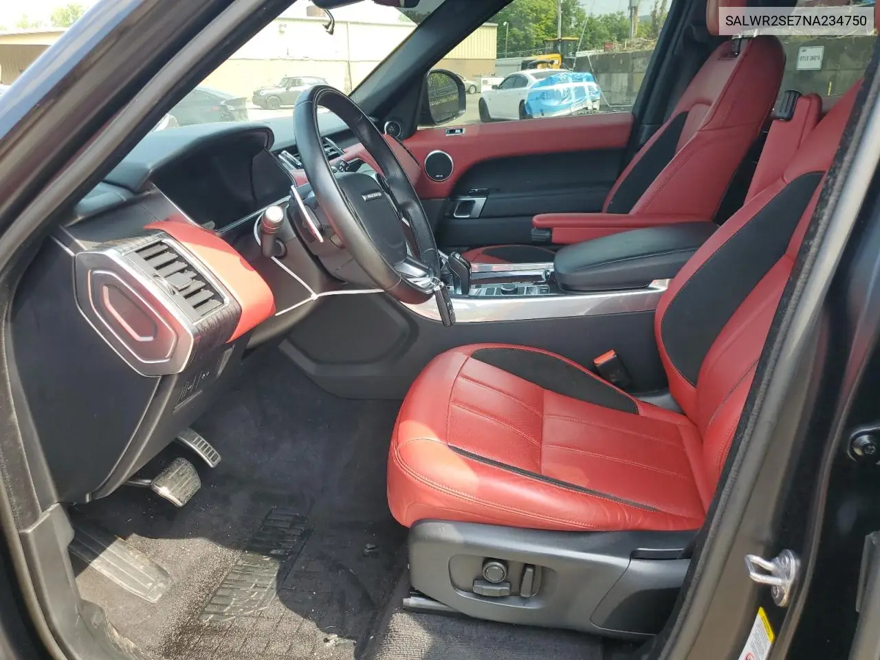 2022 Land Rover Range Rover Sport Hse Dynamic VIN: SALWR2SE7NA234750 Lot: 58992895