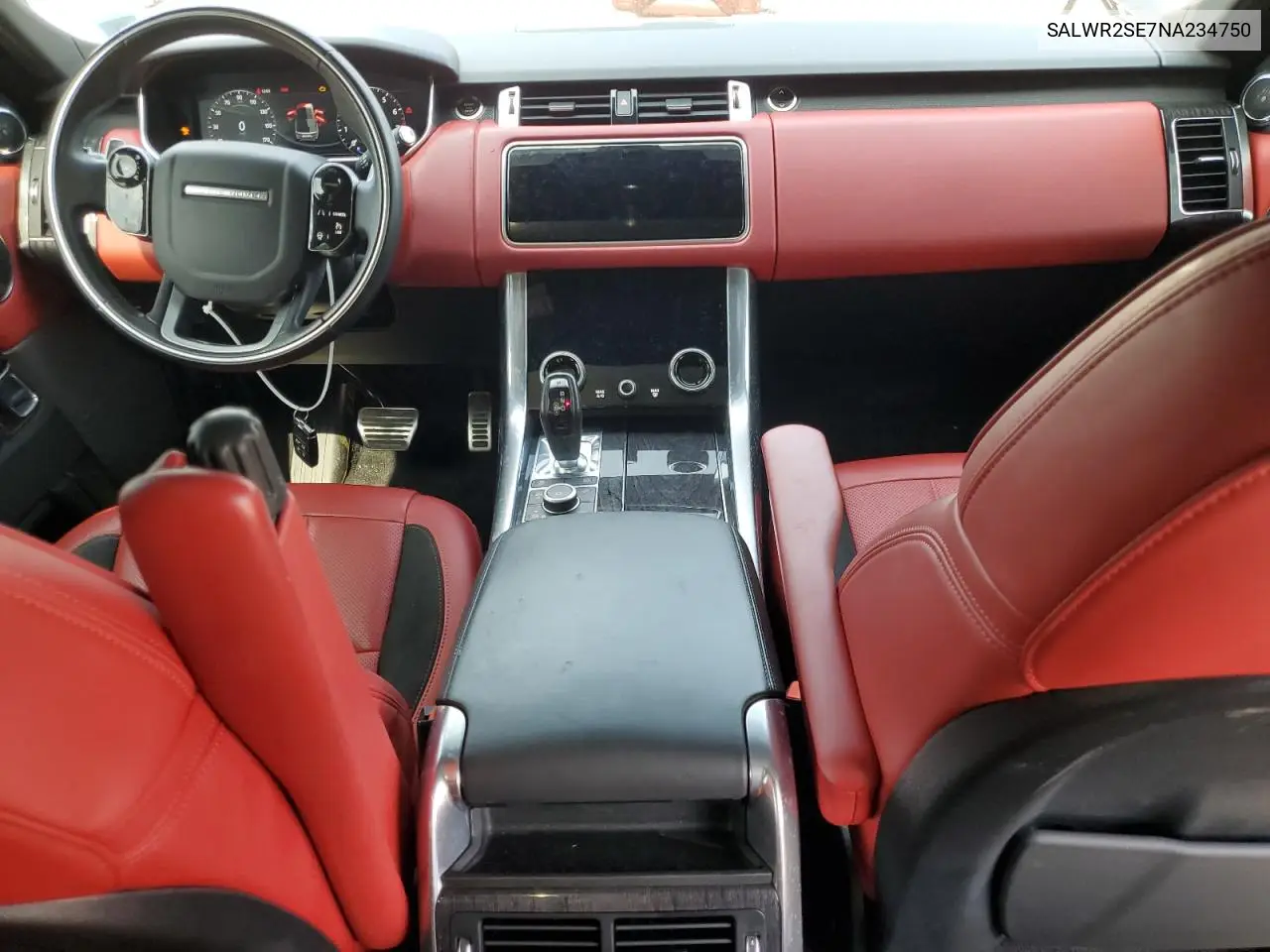 2022 Land Rover Range Rover Sport Hse Dynamic VIN: SALWR2SE7NA234750 Lot: 58992895