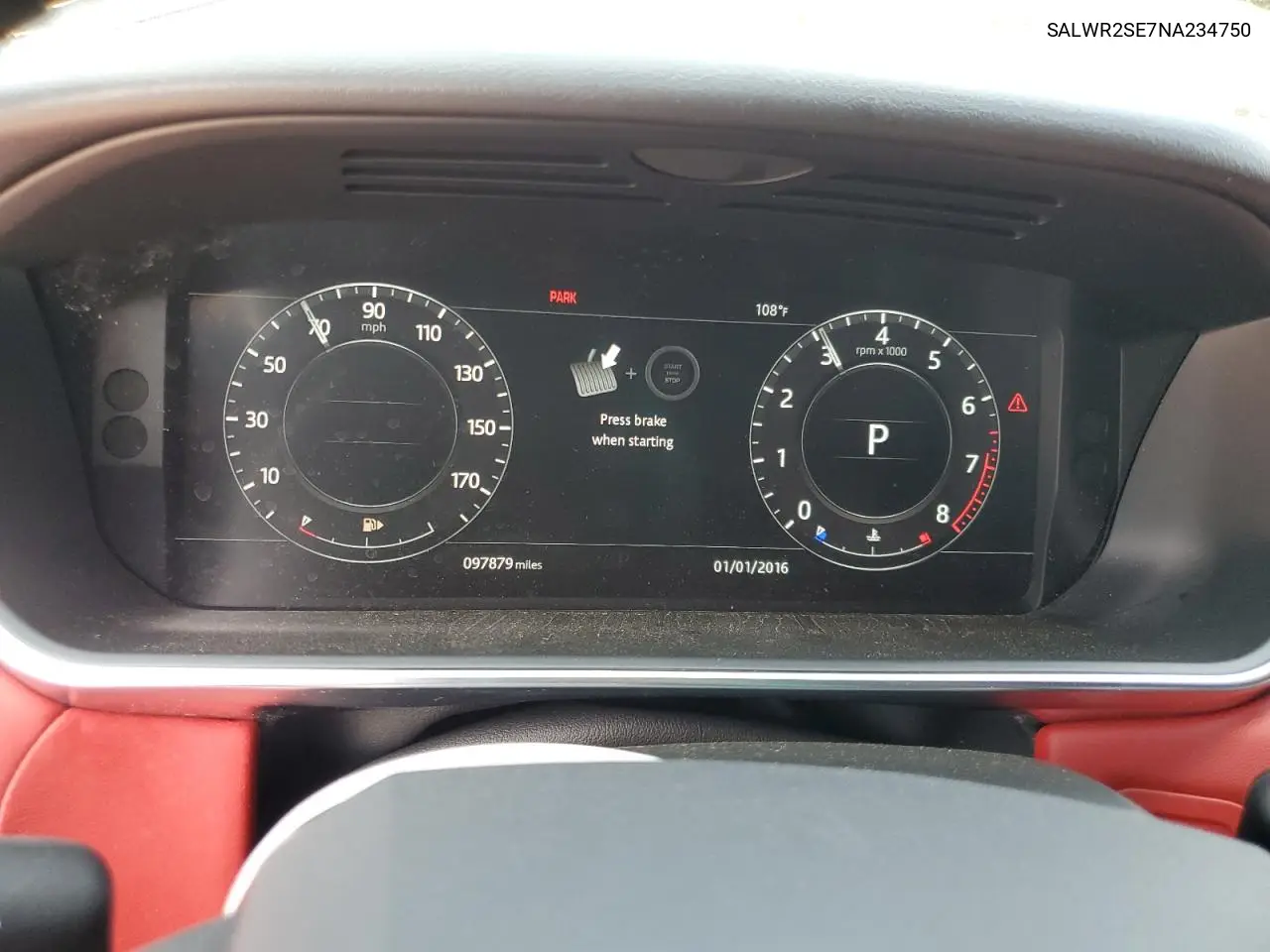 2022 Land Rover Range Rover Sport Hse Dynamic VIN: SALWR2SE7NA234750 Lot: 58992895
