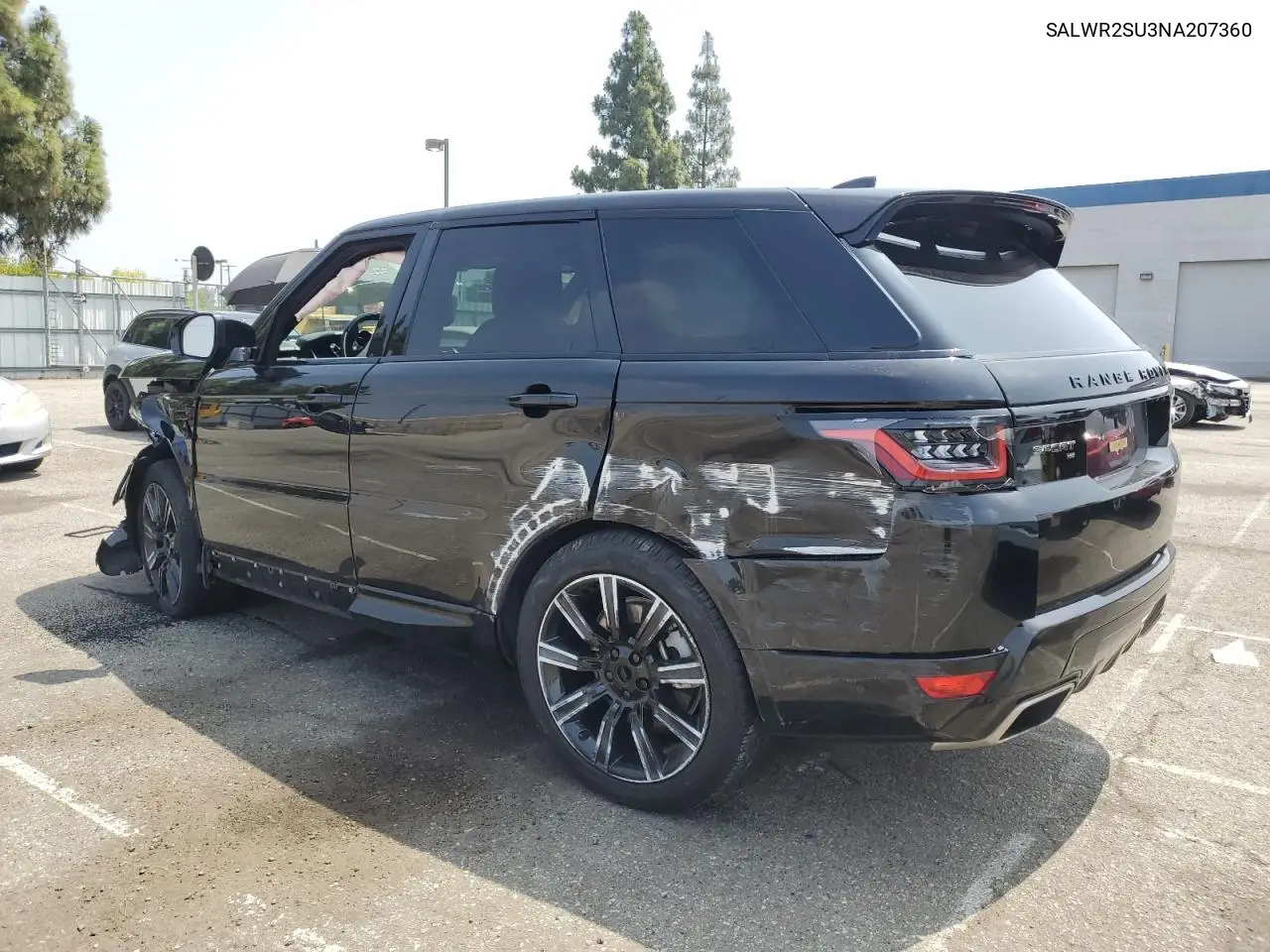 2022 Land Rover Range Rover Sport Hse Silver Edition VIN: SALWR2SU3NA207360 Lot: 59811675