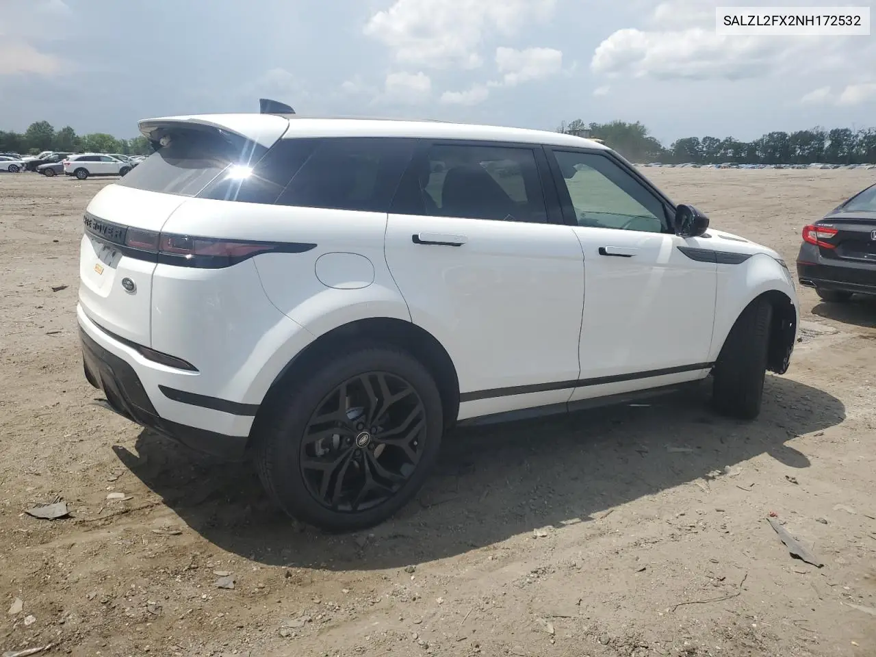 2022 Land Rover Range Rover Evoque R-Dynamic Se VIN: SALZL2FX2NH172532 Lot: 59842075