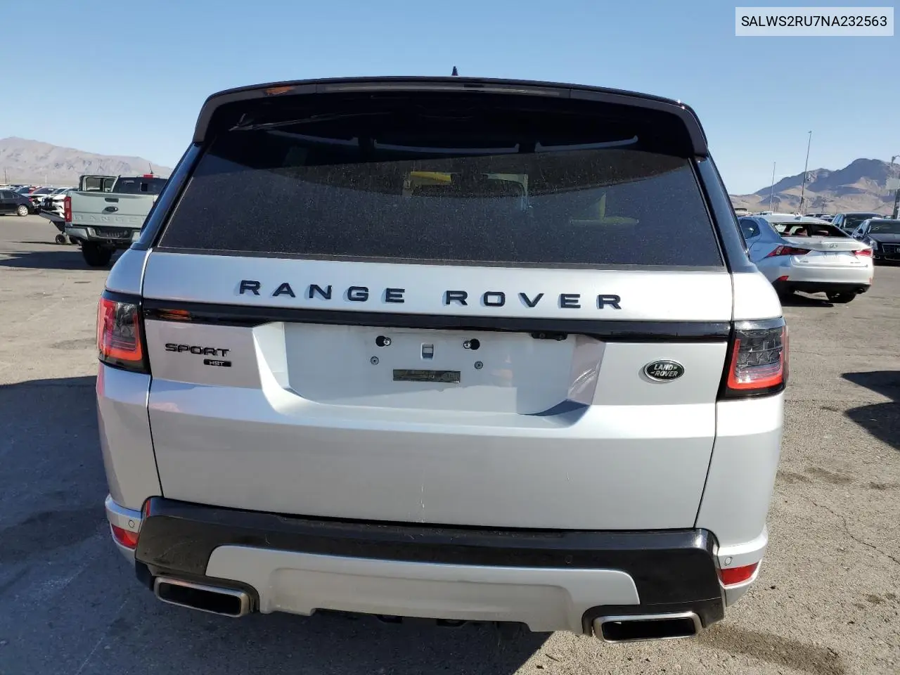2022 Land Rover Range Rover Sport Hst VIN: SALWS2RU7NA232563 Lot: 59979185