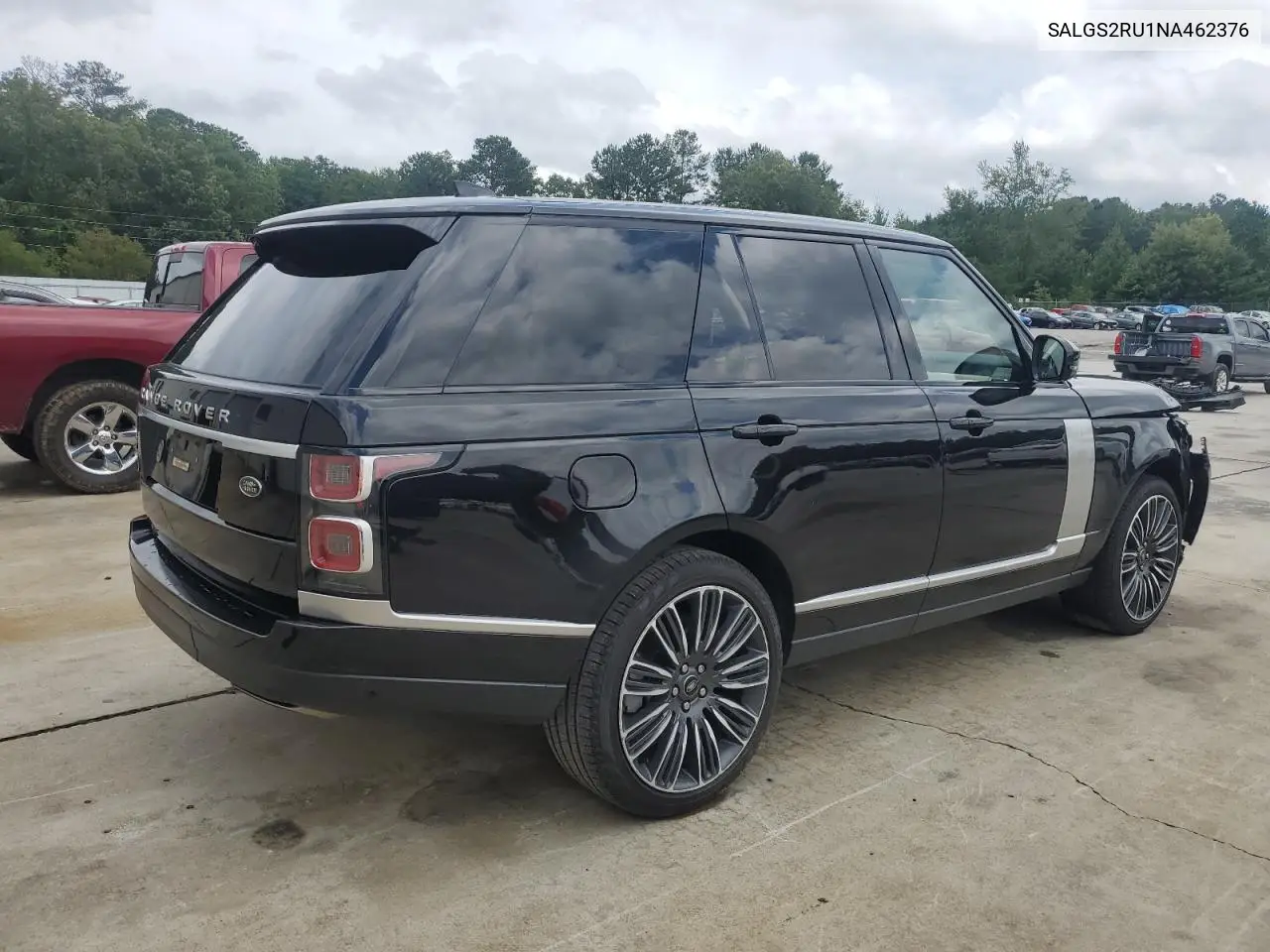 2022 Land Rover Range Rover Hse Westminster Edition VIN: SALGS2RU1NA462376 Lot: 60139625