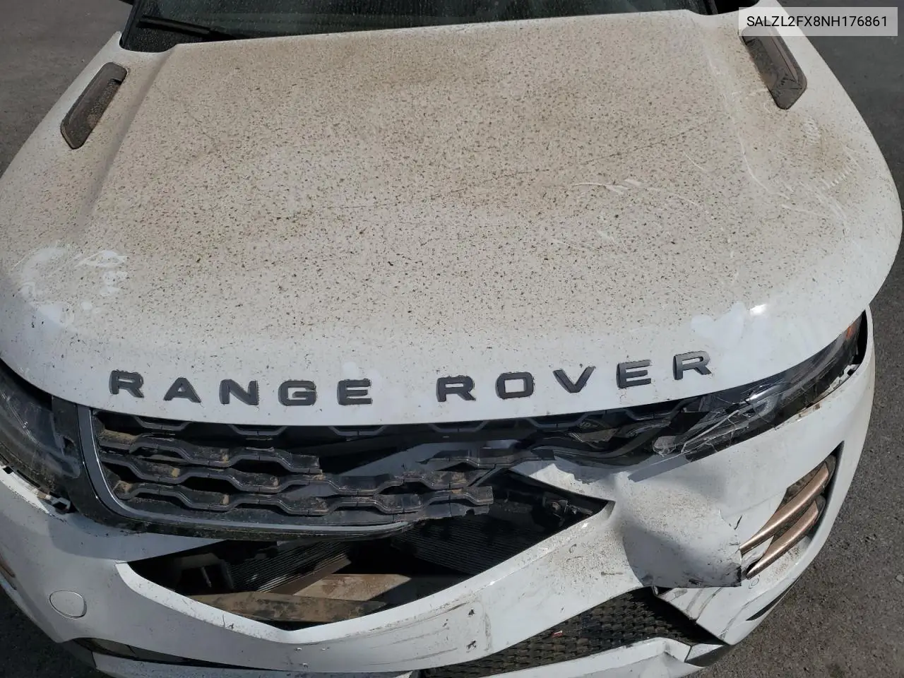 2022 Land Rover Range Rover Evoque R-Dynamic Se VIN: SALZL2FX8NH176861 Lot: 60165315