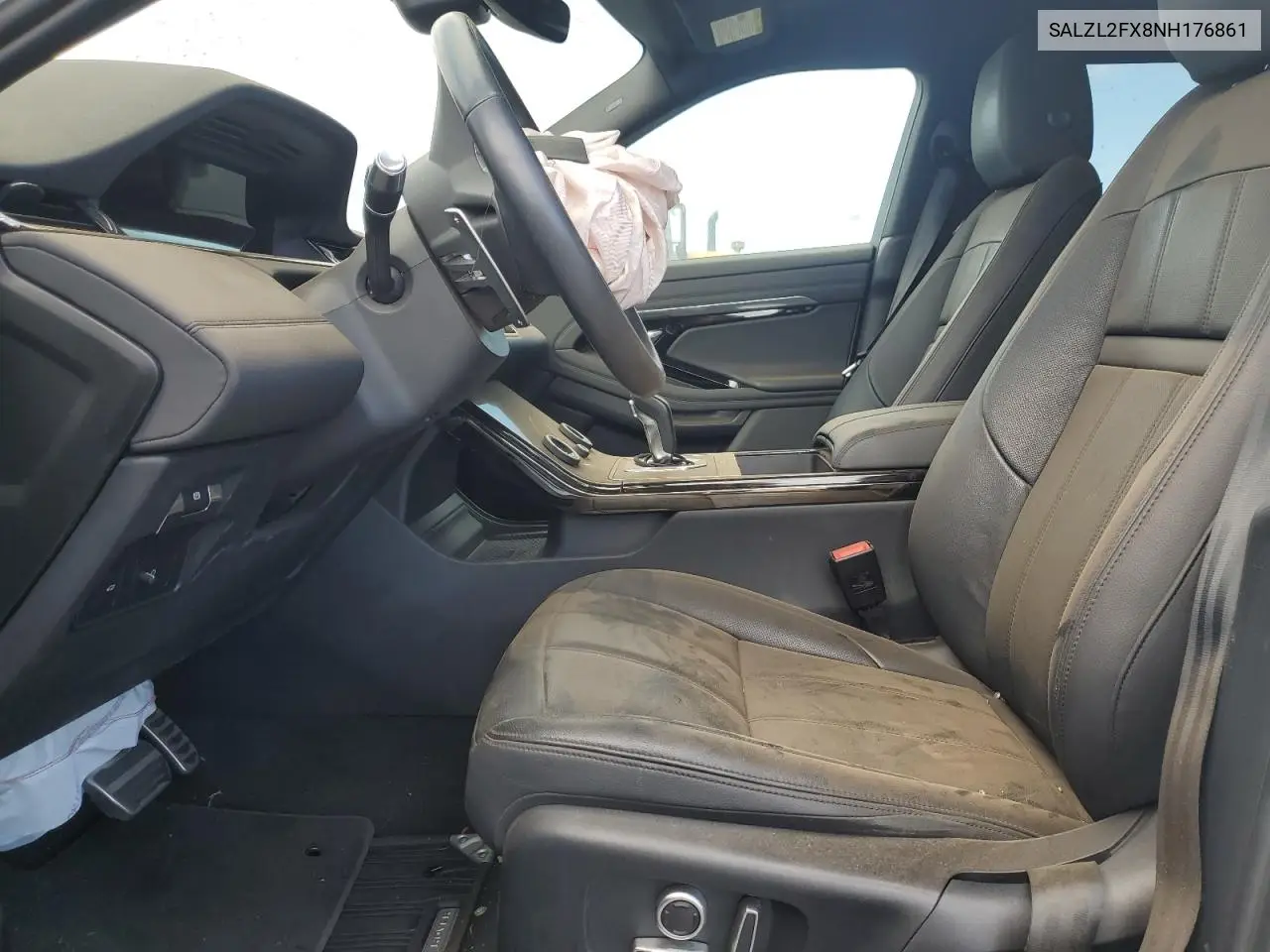 2022 Land Rover Range Rover Evoque R-Dynamic Se VIN: SALZL2FX8NH176861 Lot: 60165315
