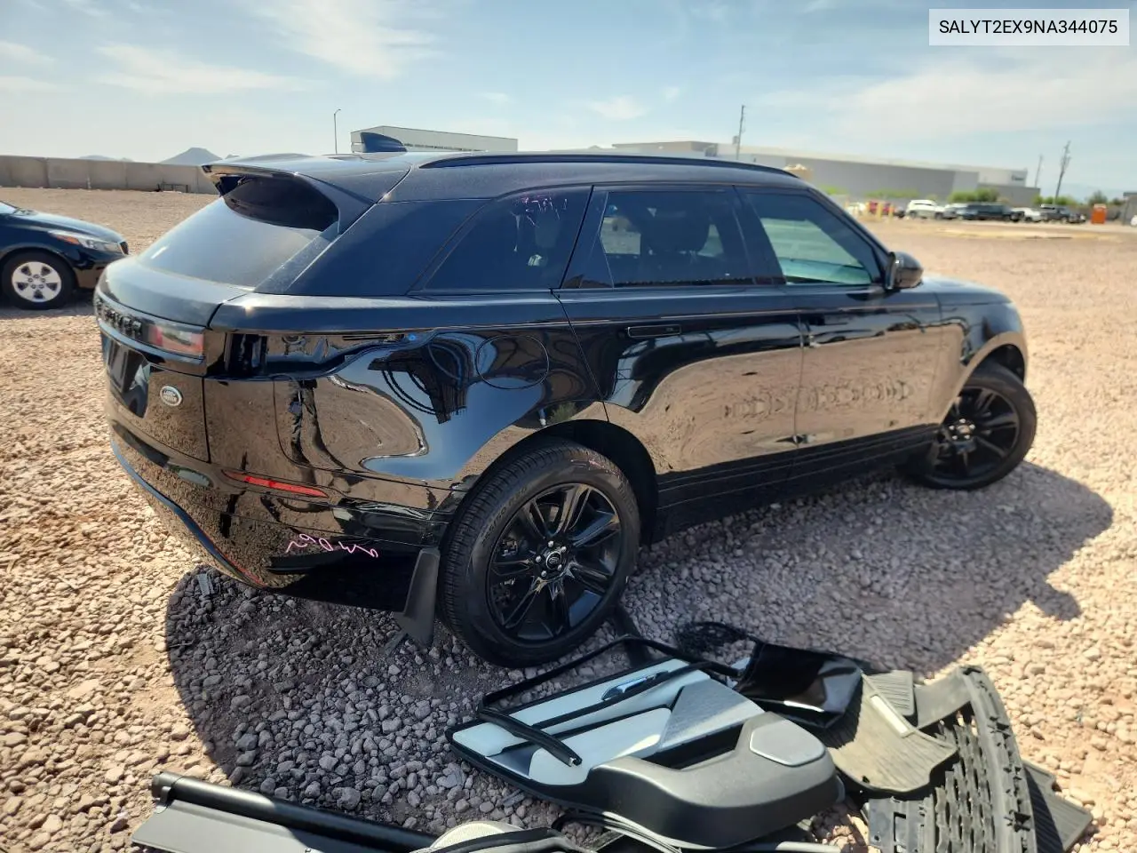 2022 Land Rover Range Rover Velar R-Dynamic S VIN: SALYT2EX9NA344075 Lot: 60557055
