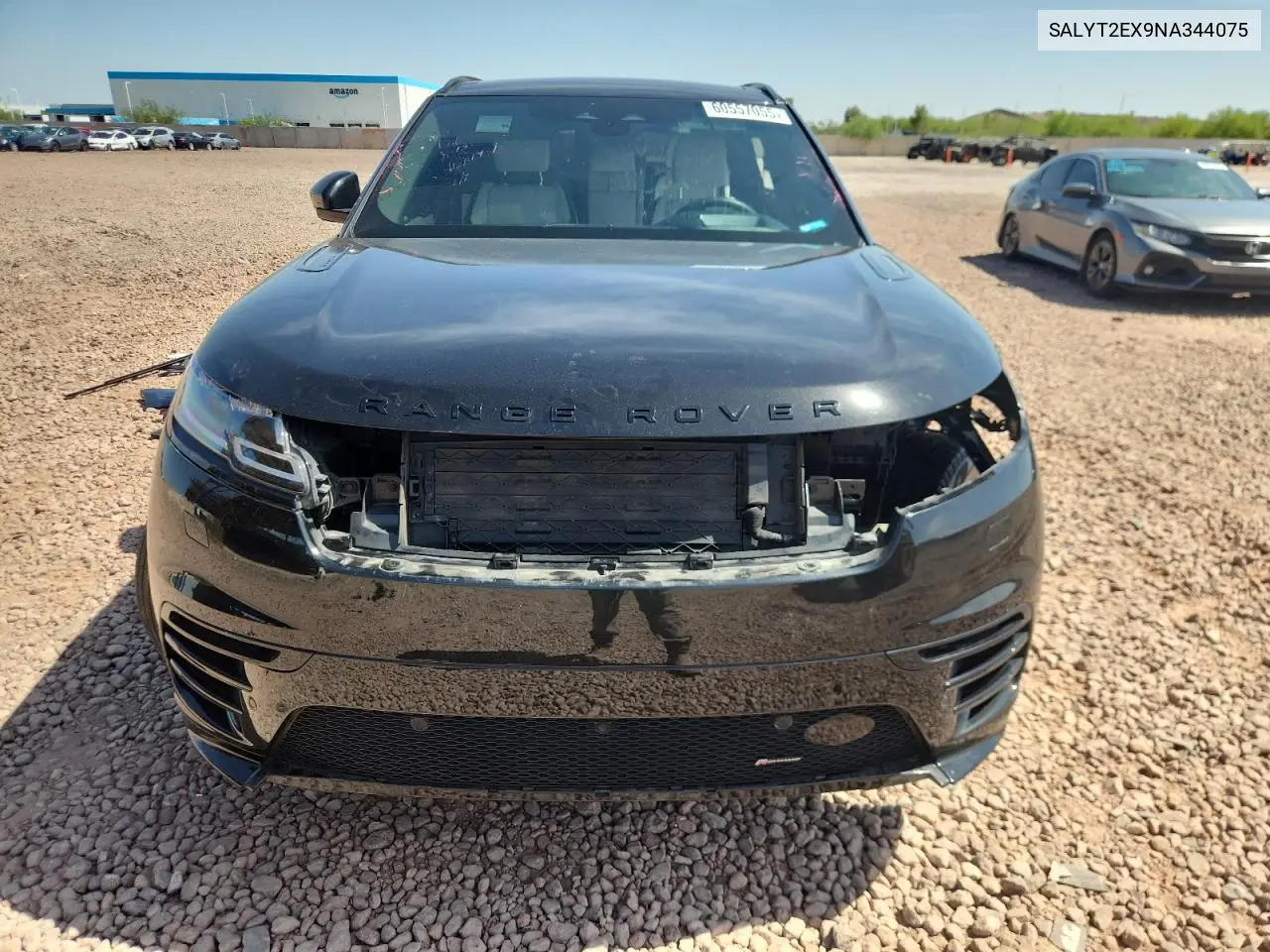 2022 Land Rover Range Rover Velar R-Dynamic S VIN: SALYT2EX9NA344075 Lot: 60557055