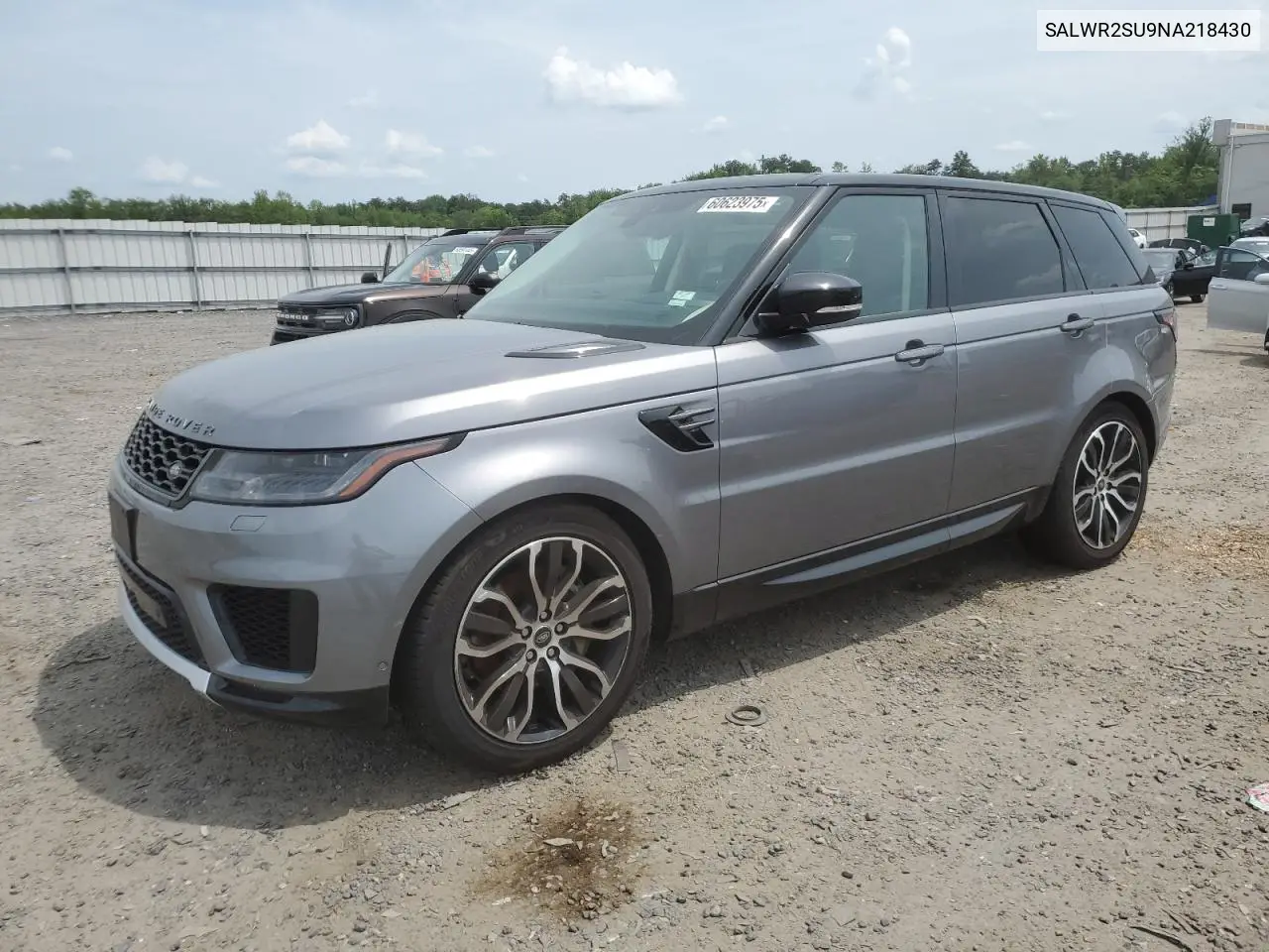 2022 Land Rover Range Rover Sport Hse Silver Edition VIN: SALWR2SU9NA218430 Lot: 60623975
