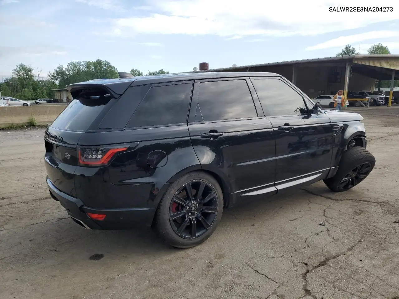 2022 Land Rover Range Rover Sport Hse Dynamic VIN: SALWR2SE3NA204273 Lot: 60649375