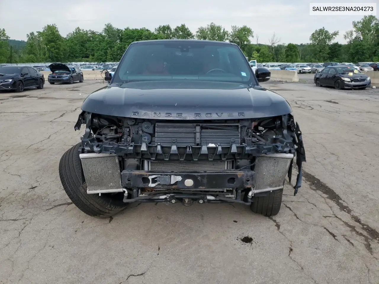 2022 Land Rover Range Rover Sport Hse Dynamic VIN: SALWR2SE3NA204273 Lot: 60649375