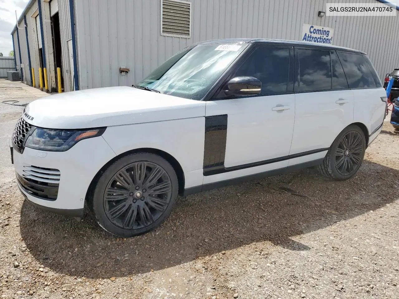 2022 Land Rover Range Rover Hse Westminster Editio VIN: SALGS2RU2NA470745 Lot: 61666765