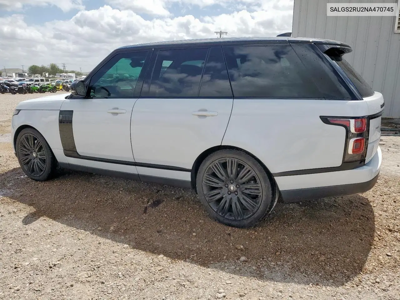 2022 Land Rover Range Rover Hse Westminster Editio VIN: SALGS2RU2NA470745 Lot: 61666765
