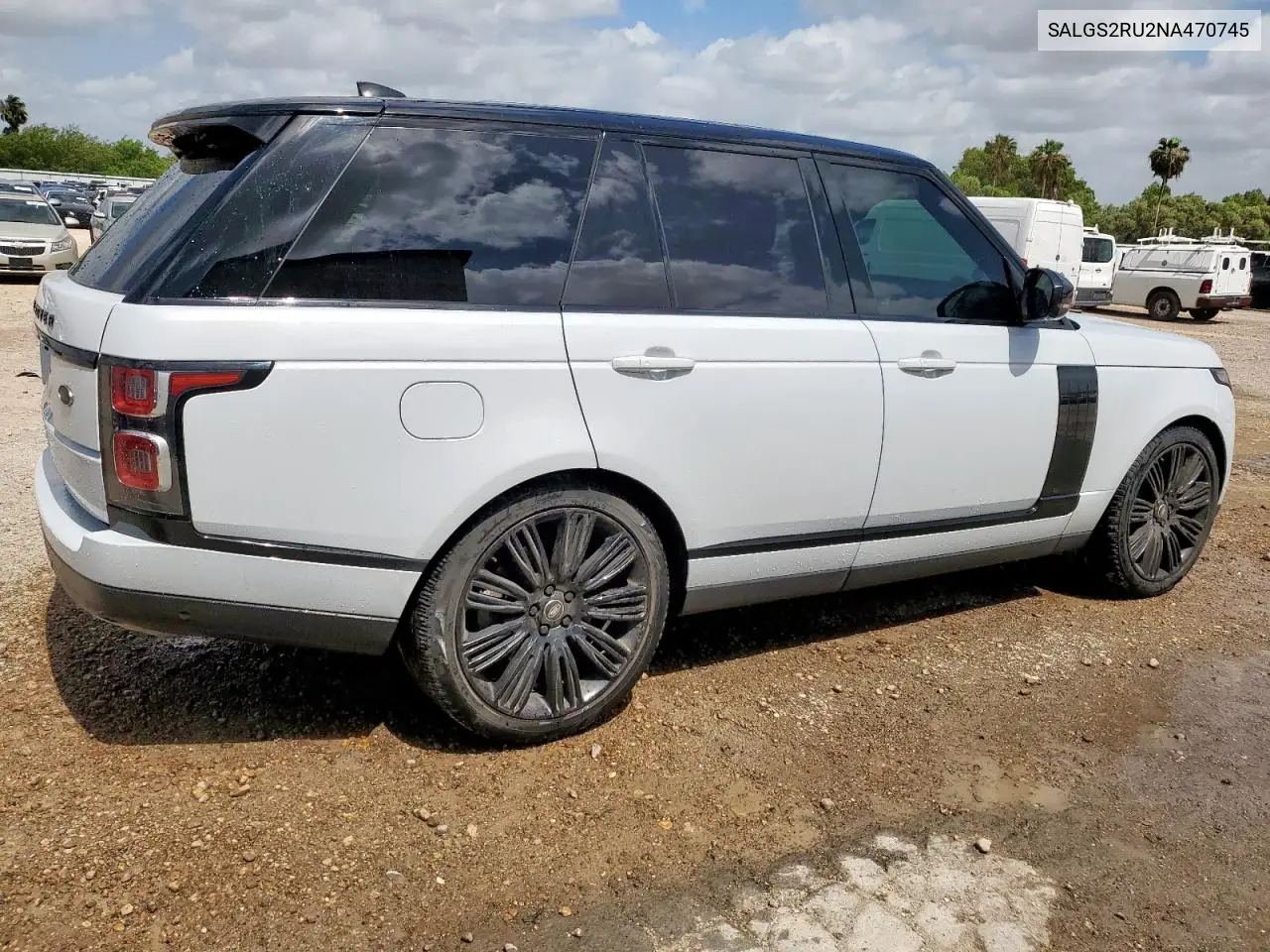 2022 Land Rover Range Rover Hse Westminster Editio VIN: SALGS2RU2NA470745 Lot: 61666765