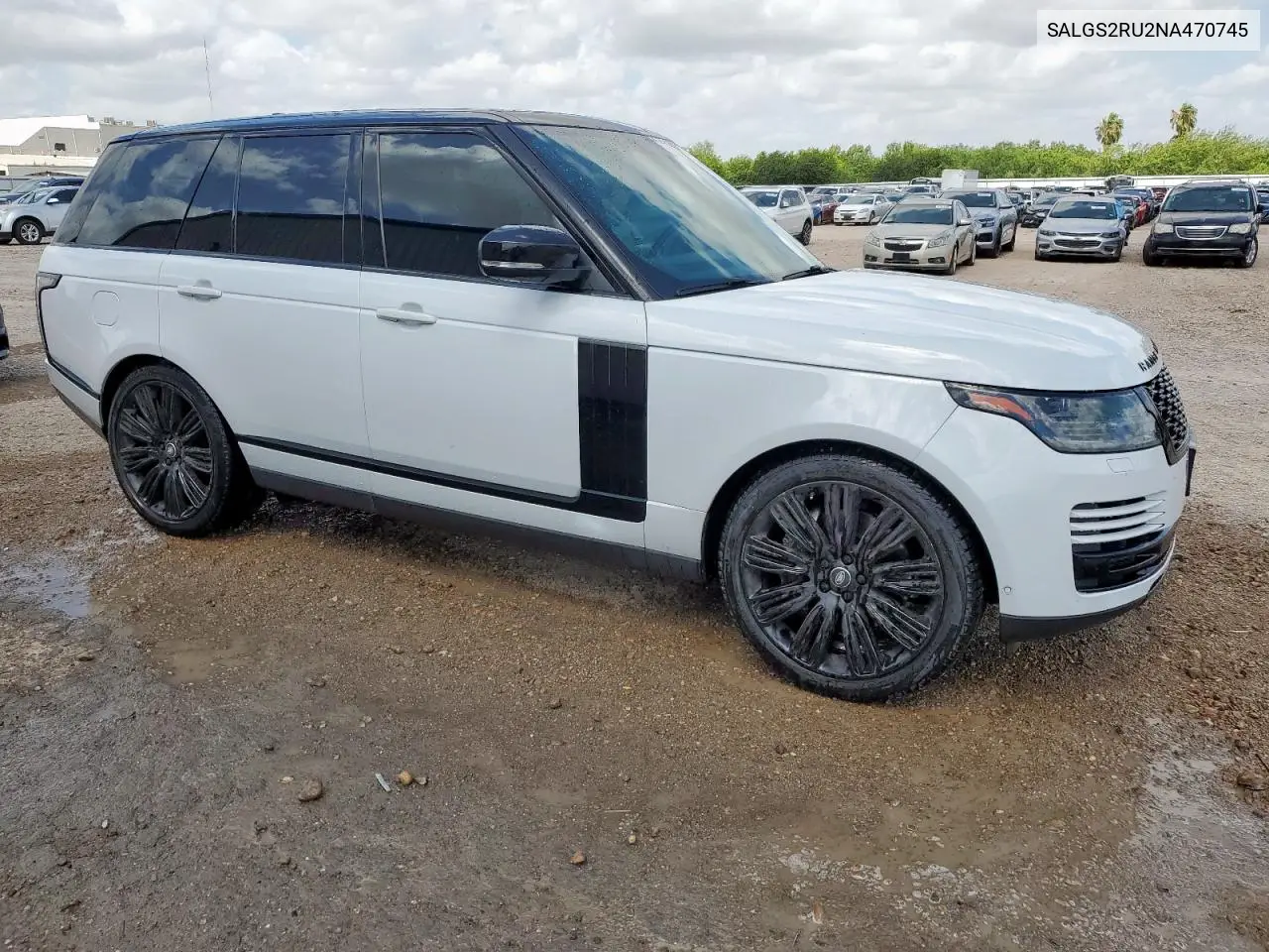 2022 Land Rover Range Rover Hse Westminster Editio VIN: SALGS2RU2NA470745 Lot: 61666765
