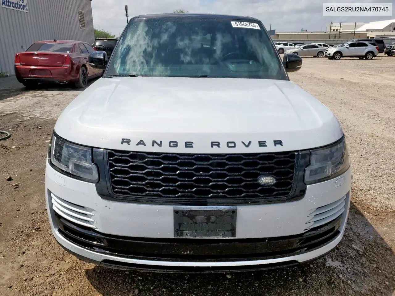 2022 Land Rover Range Rover Hse Westminster Editio VIN: SALGS2RU2NA470745 Lot: 61666765