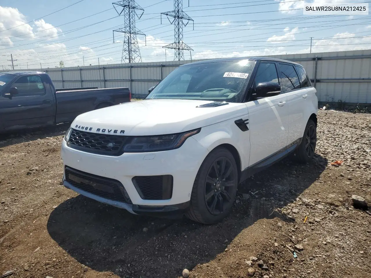 2022 Land Rover Range Rover Sport Hse Silver Edition VIN: SALWR2SU8NA212425 Lot: 62478005