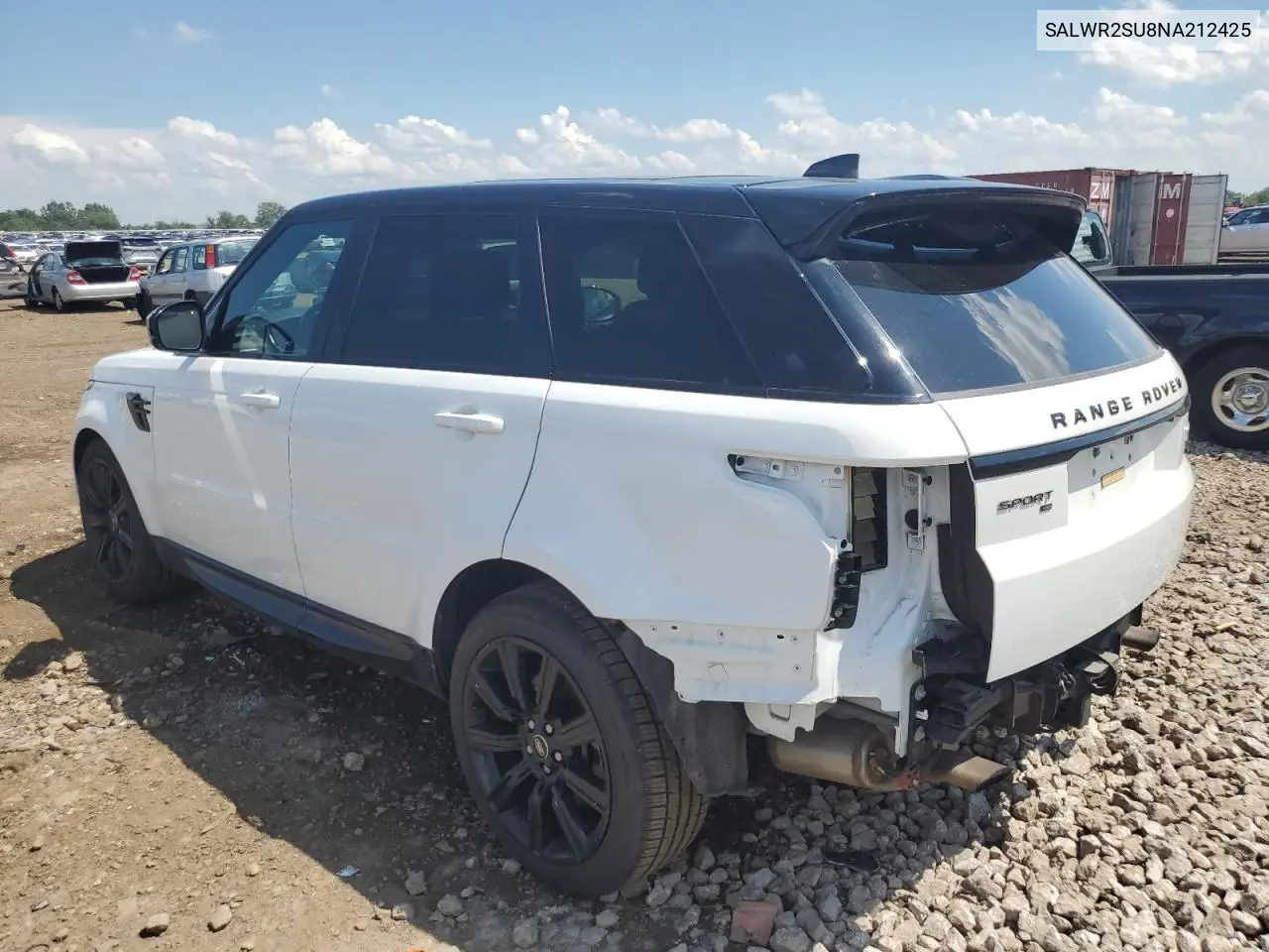 2022 Land Rover Range Rover Sport Hse Silver Edition VIN: SALWR2SU8NA212425 Lot: 62478005