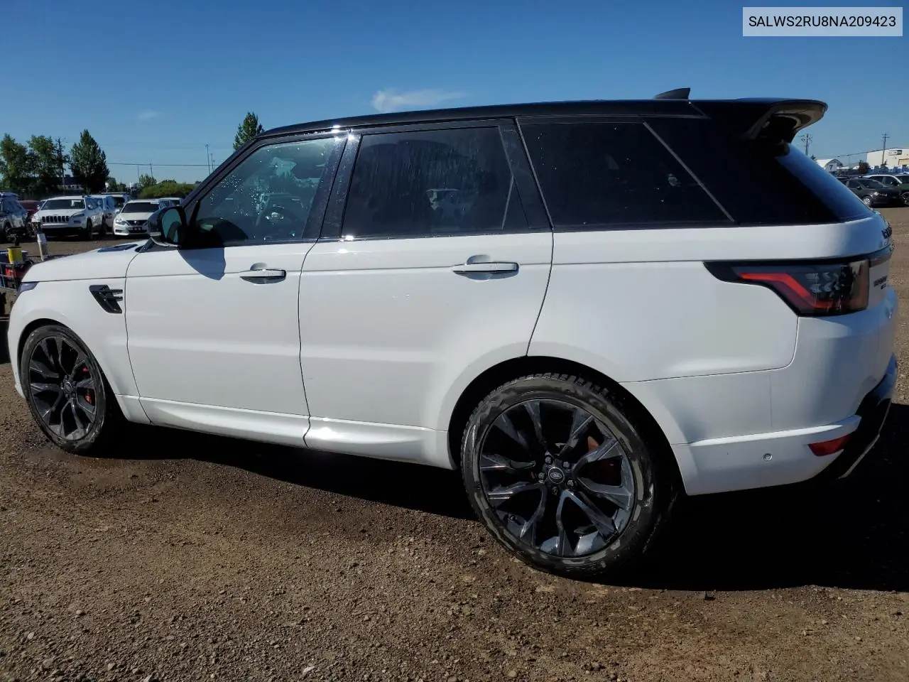 2022 Land Rover Range Rover Sport Hst VIN: SALWS2RU8NA209423 Lot: 63088975