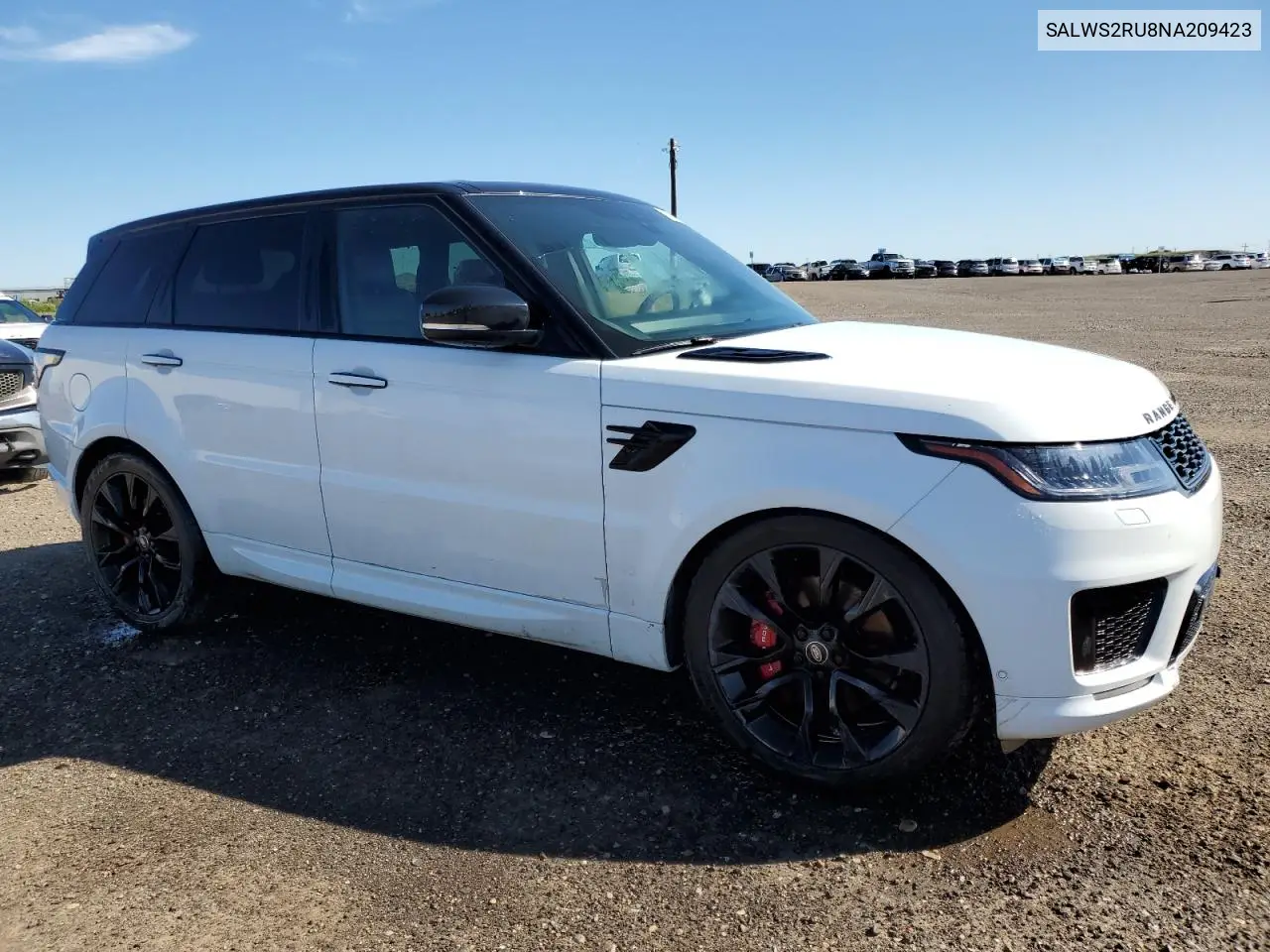 2022 Land Rover Range Rover Sport Hst VIN: SALWS2RU8NA209423 Lot: 63088975