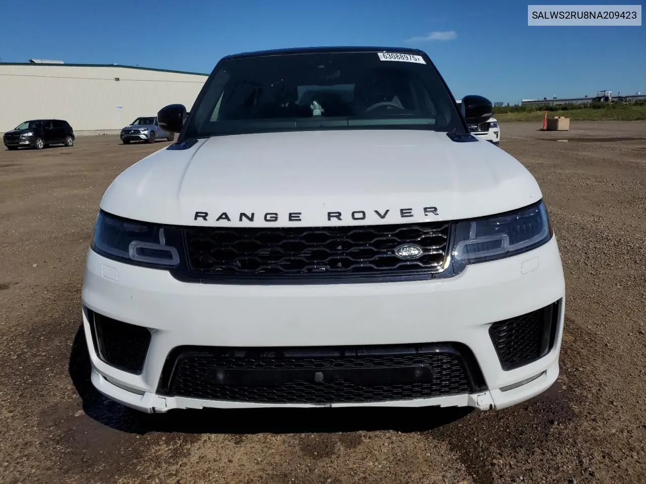 2022 Land Rover Range Rover Sport Hst VIN: SALWS2RU8NA209423 Lot: 63088975