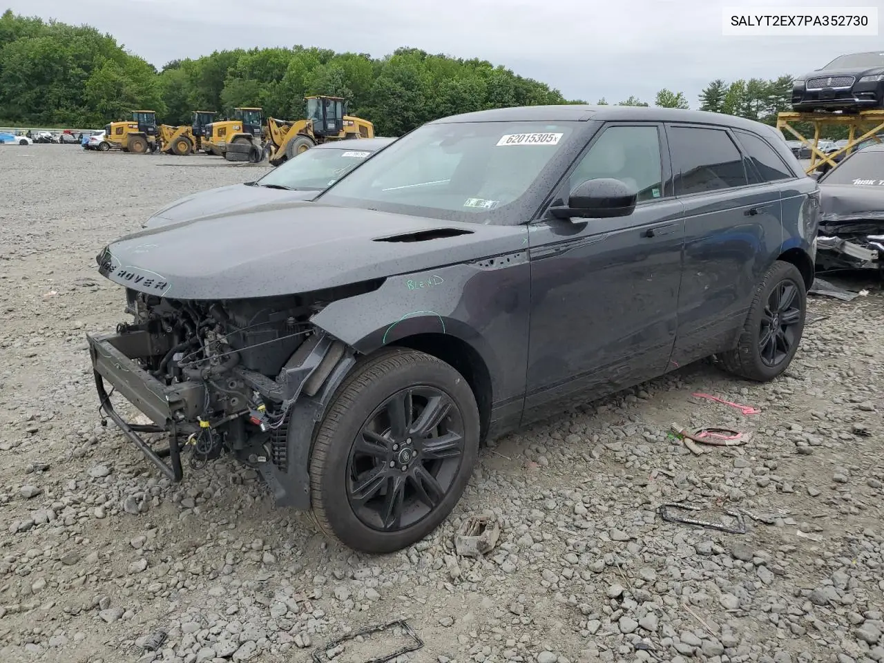 2023 Land Rover Range Rover Velar R-Dynamic S VIN: SALYT2EX7PA352730 Lot: 62015305