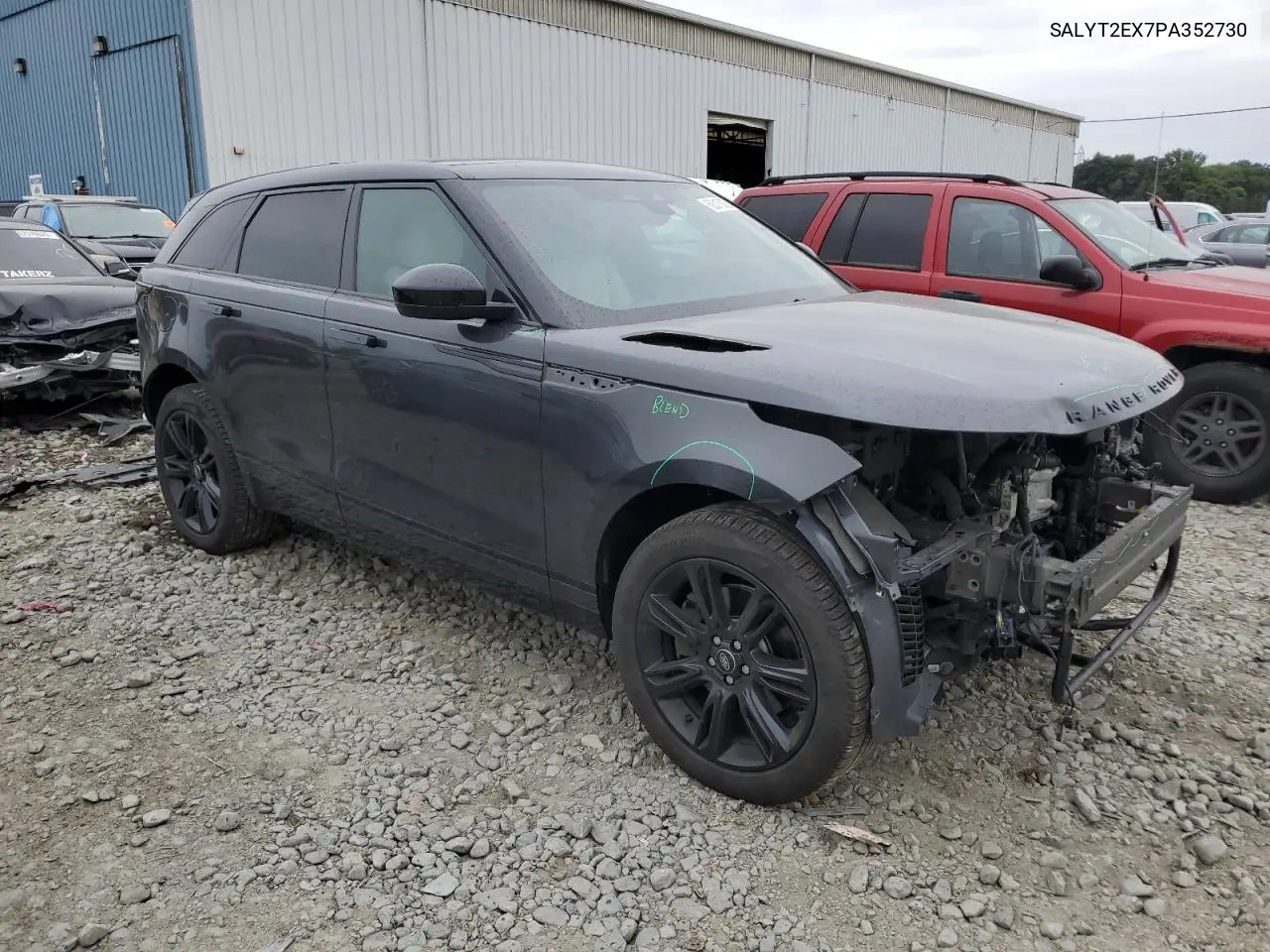 2023 Land Rover Range Rover Velar R-Dynamic S VIN: SALYT2EX7PA352730 Lot: 62015305
