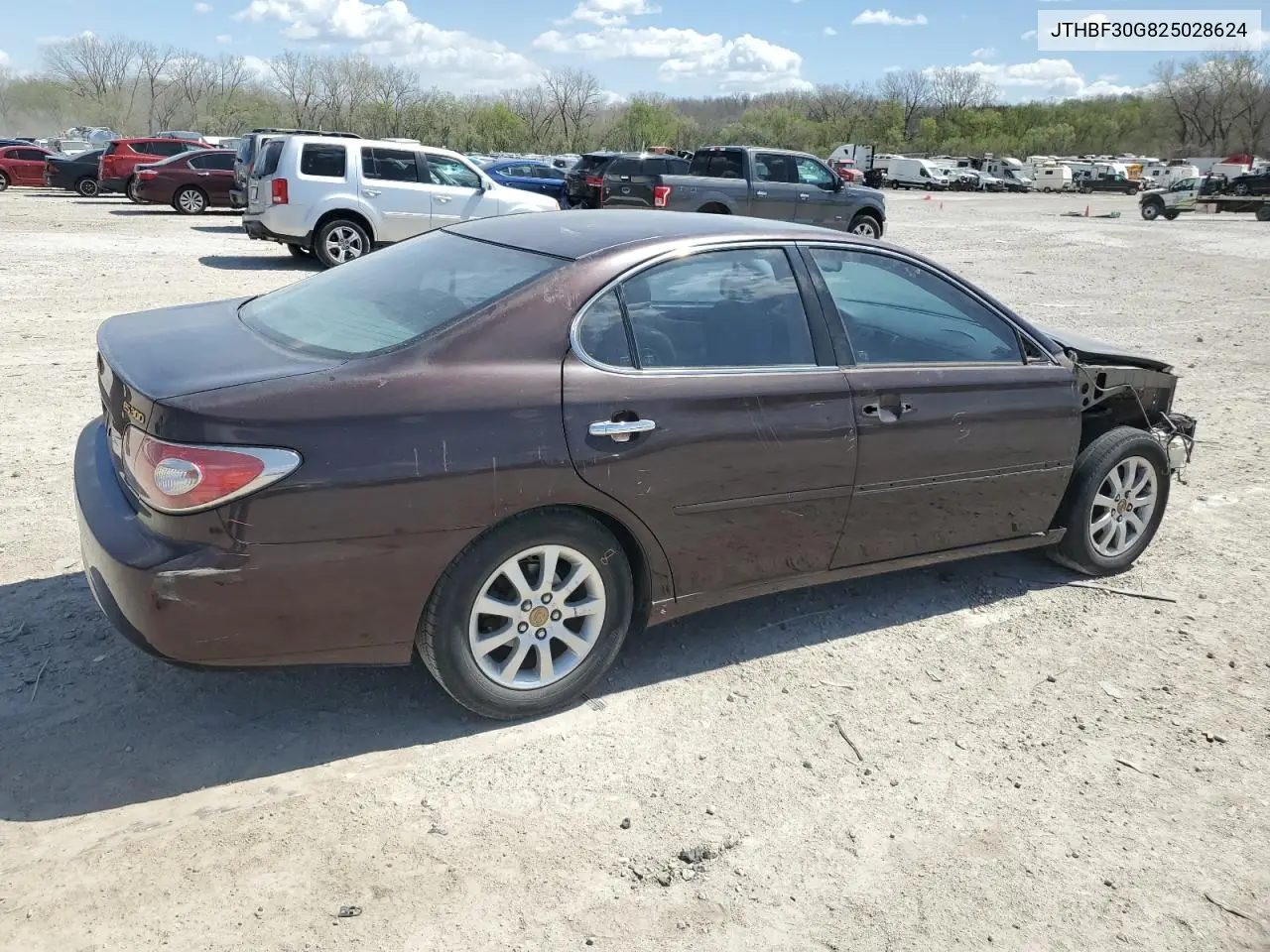 2002 Lexus Es 300 VIN: JTHBF30G825028624 Lot: 52496965