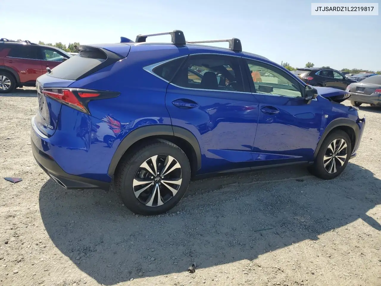 2020 Lexus Nx 300 F Sport VIN: JTJSARDZ1L2219817 Lot: 62390495