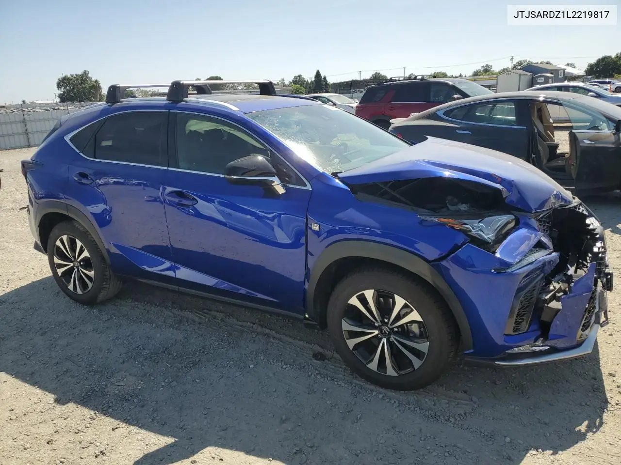 2020 Lexus Nx 300 F Sport VIN: JTJSARDZ1L2219817 Lot: 62390495